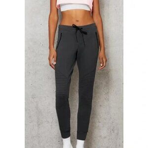 ALO Yoga Urban Moto Jogger Comfort Travel Pant Sz XS